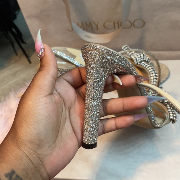 Jimmy Choo Crystal Heels - Picture 4 of 6
